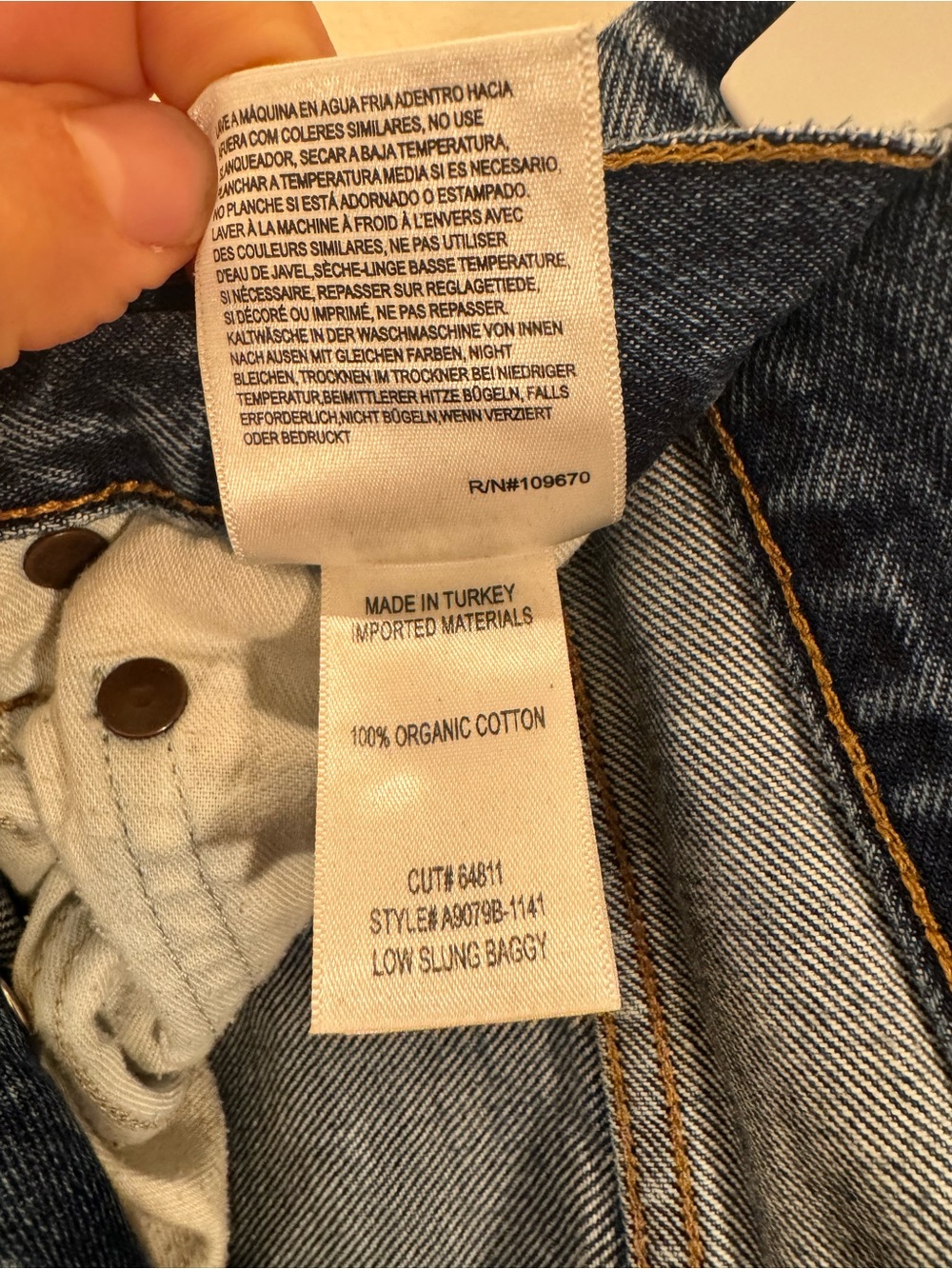 AGOLDE Low Slung Baggy Essence 26 - Picture 11 of 11